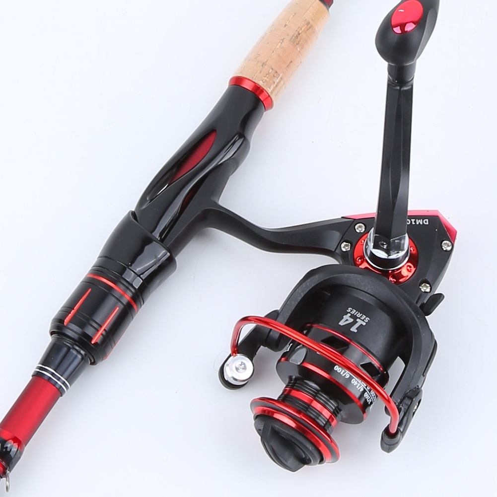Ultralight Carbon Fiber Fishin - Fishing Rod Combo ulasan dan harga